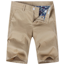 Pantalones cortos bermudas ocasionales de Bermudas del algodón de los hombres de la fábrica
